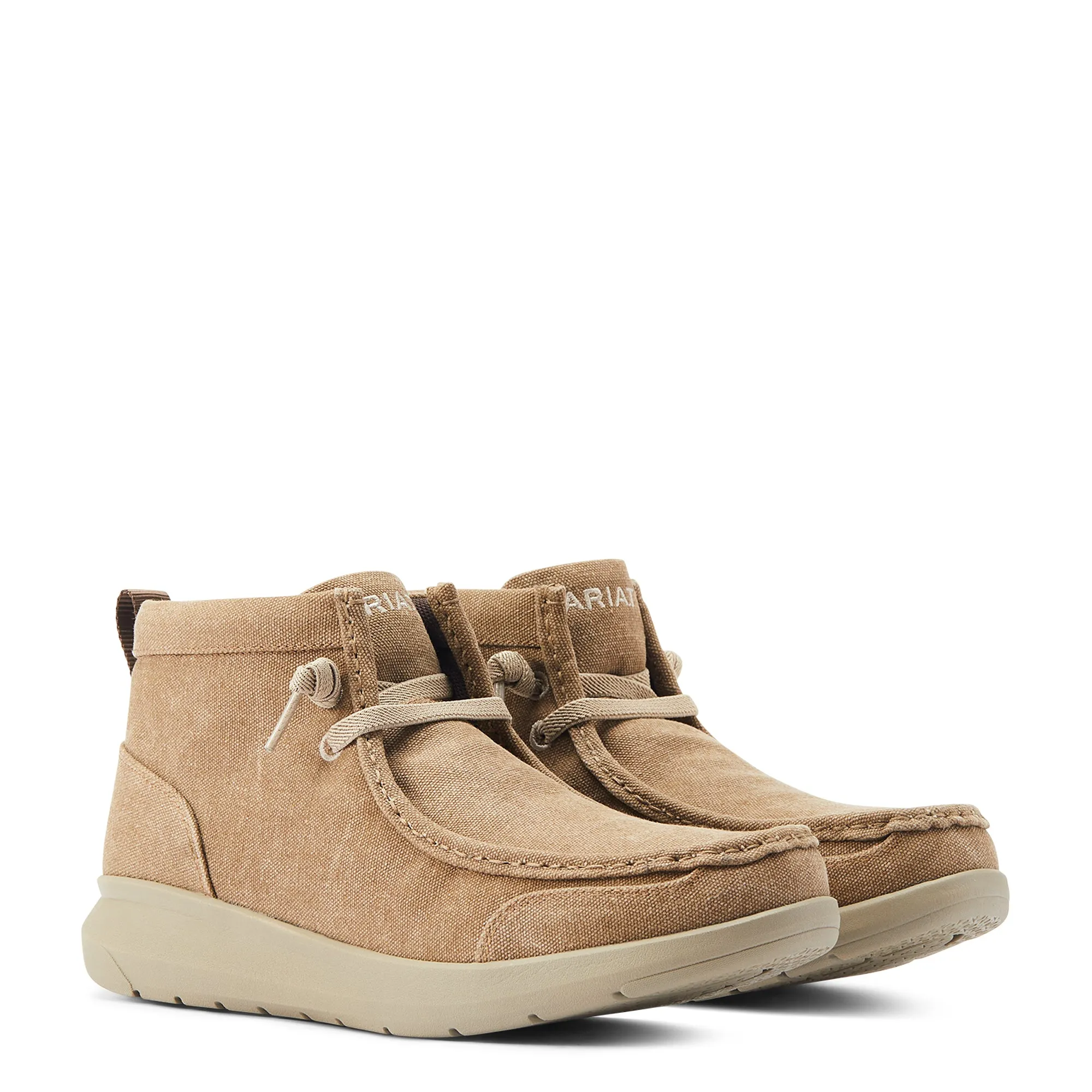 ARIAT TAN MOC RANCHER HILO