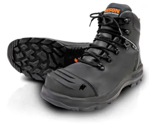 Bison XTL 102 Safety Boots - Black (Size 7)