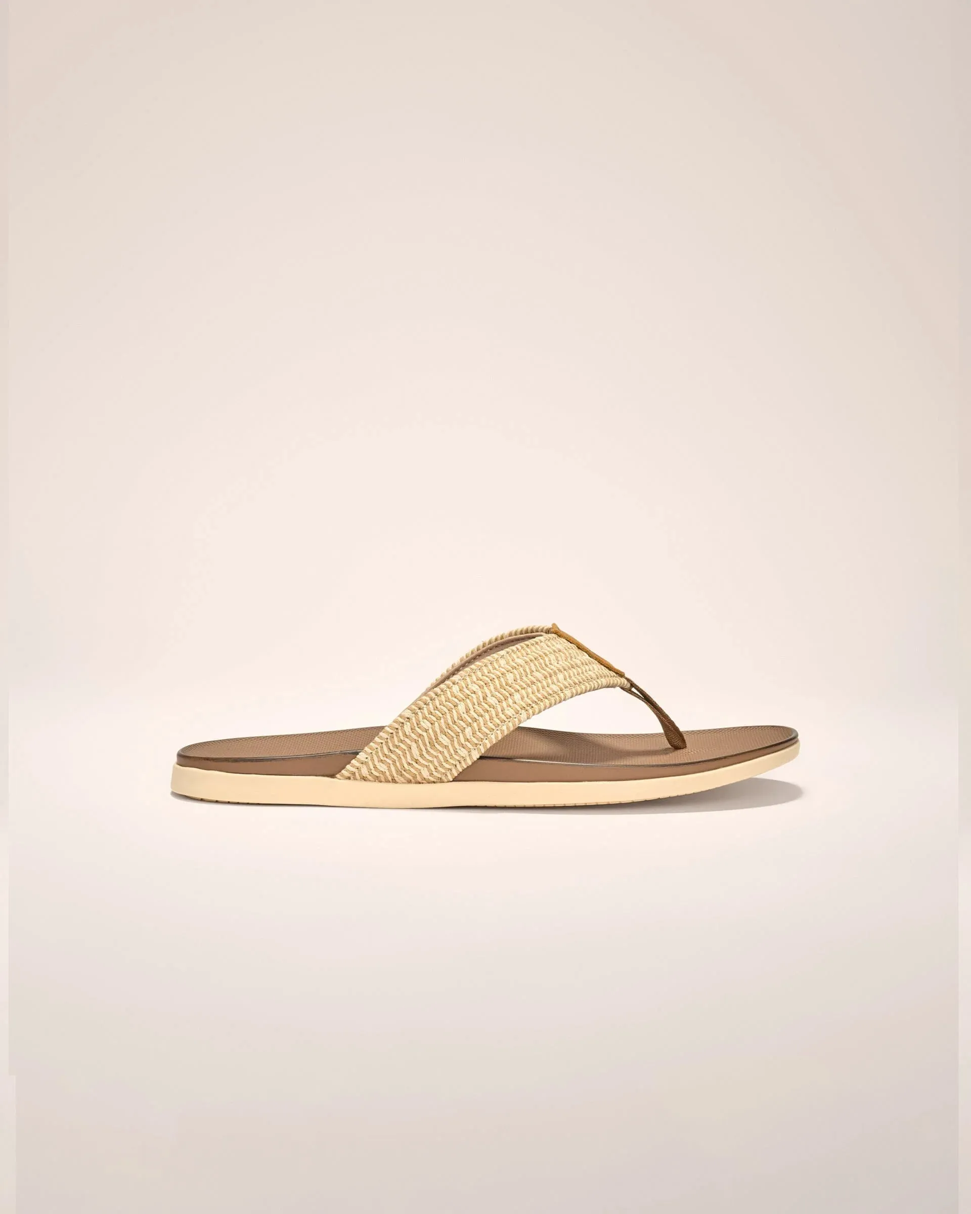 Boardwalk Woven Sandal in Wheat by Johnnie-O