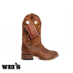Boulet Men's 11" Cowboy Boots Brown - CLEARANCE