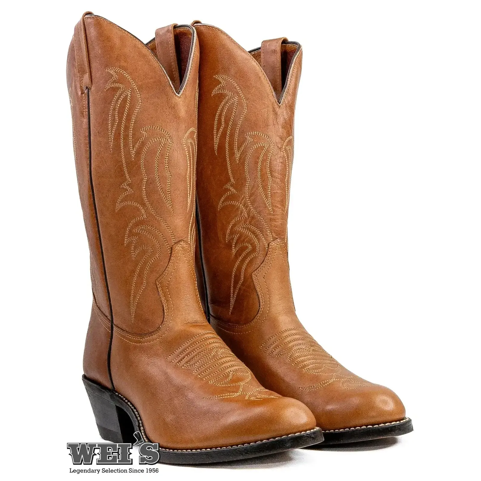 Boulet Rebel Men's Cowboy Boots 13" Cowhide Cowboy Heel R Toe