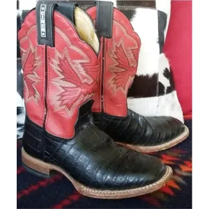 Cinch Kid’s Cowboy Boots 10" Caiman Print