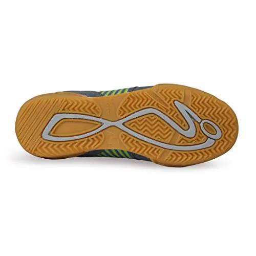 Feroc Men's PU Green Non Marking Badminton Shoes (9)