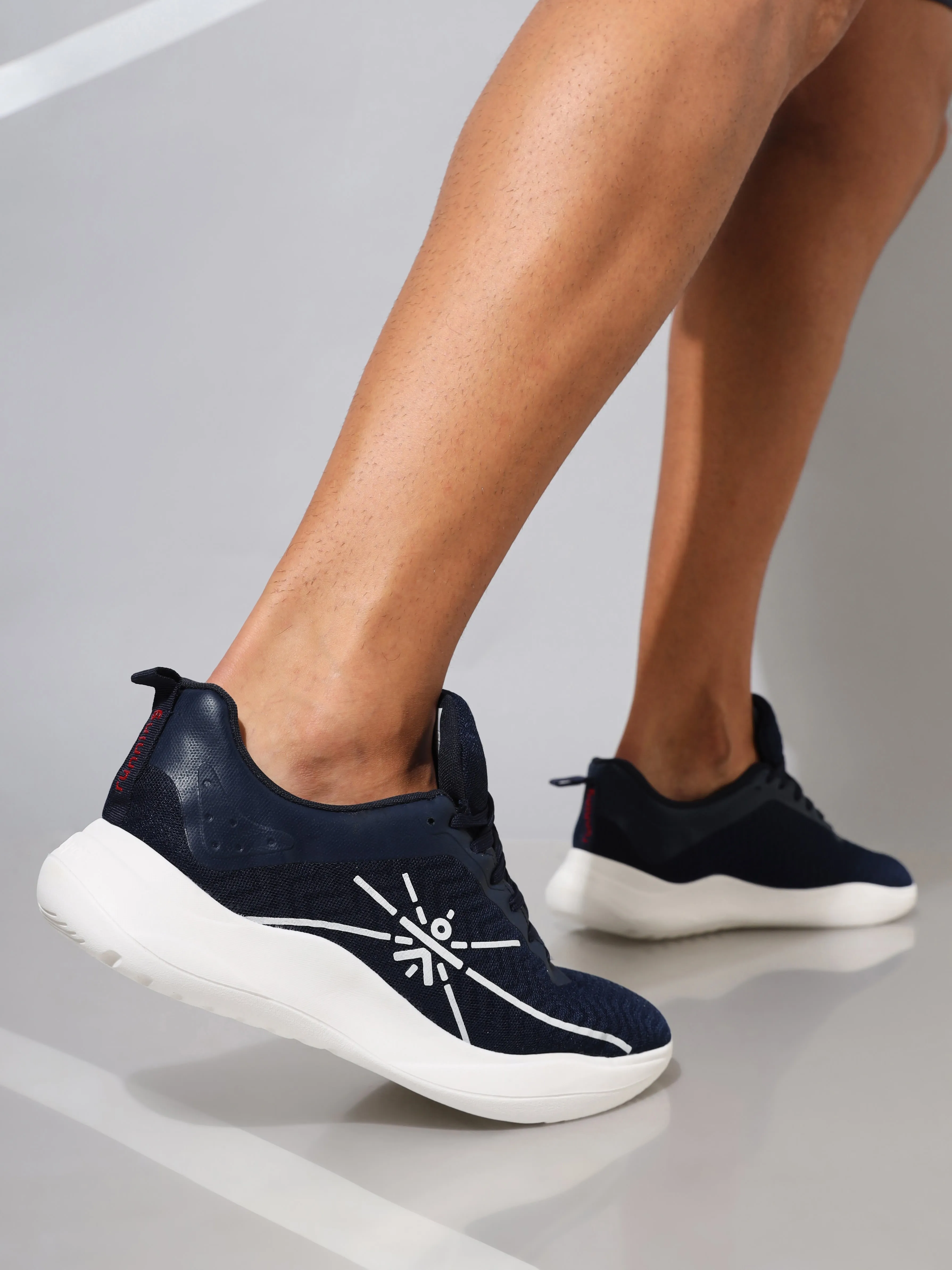 Freedom Men Running Shoes - Navy Blue