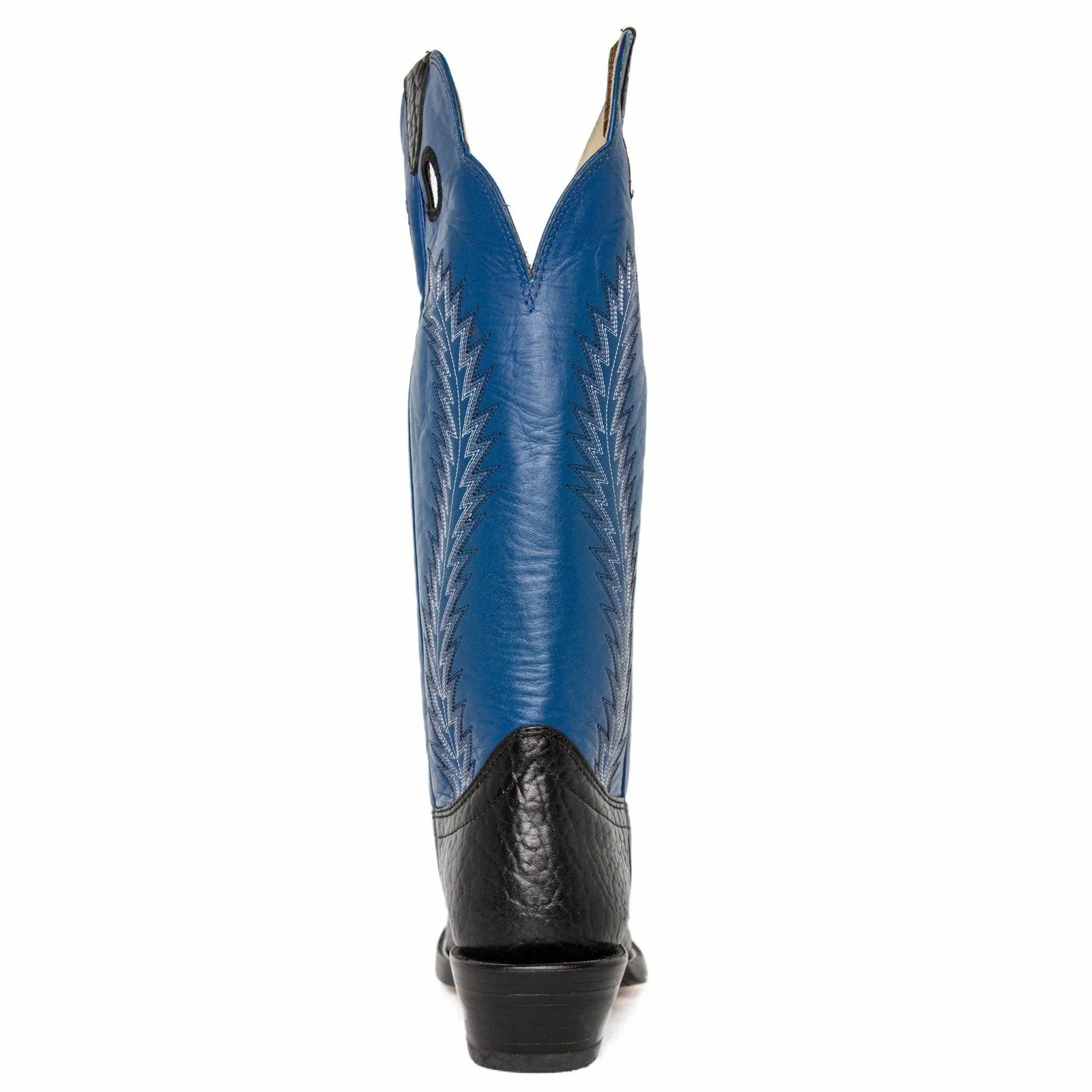 Hondo Men’s Cowboy Boots 16" Black-Blue