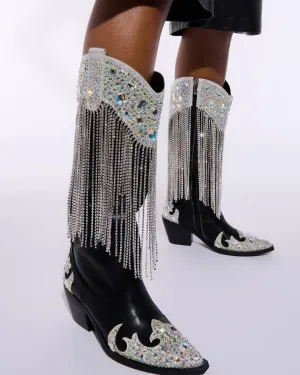 Hot Sale - Flash Tassel Boots