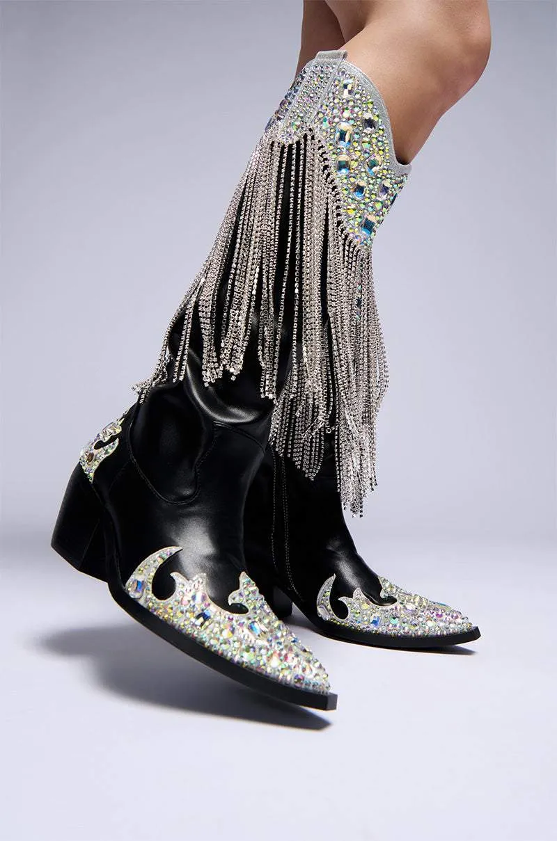 Hot Sale - Flash Tassel Boots