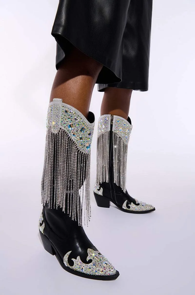 Hot Sale - Flash Tassel Boots