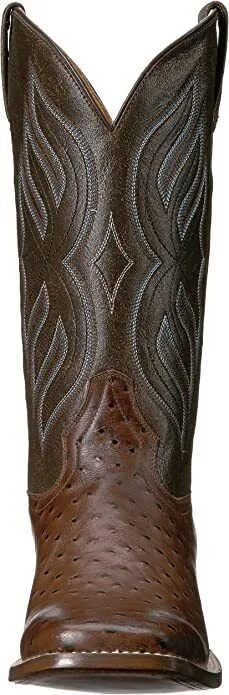 Men's Roper Ostrich 'Big Bird' Western Cowboy Boots