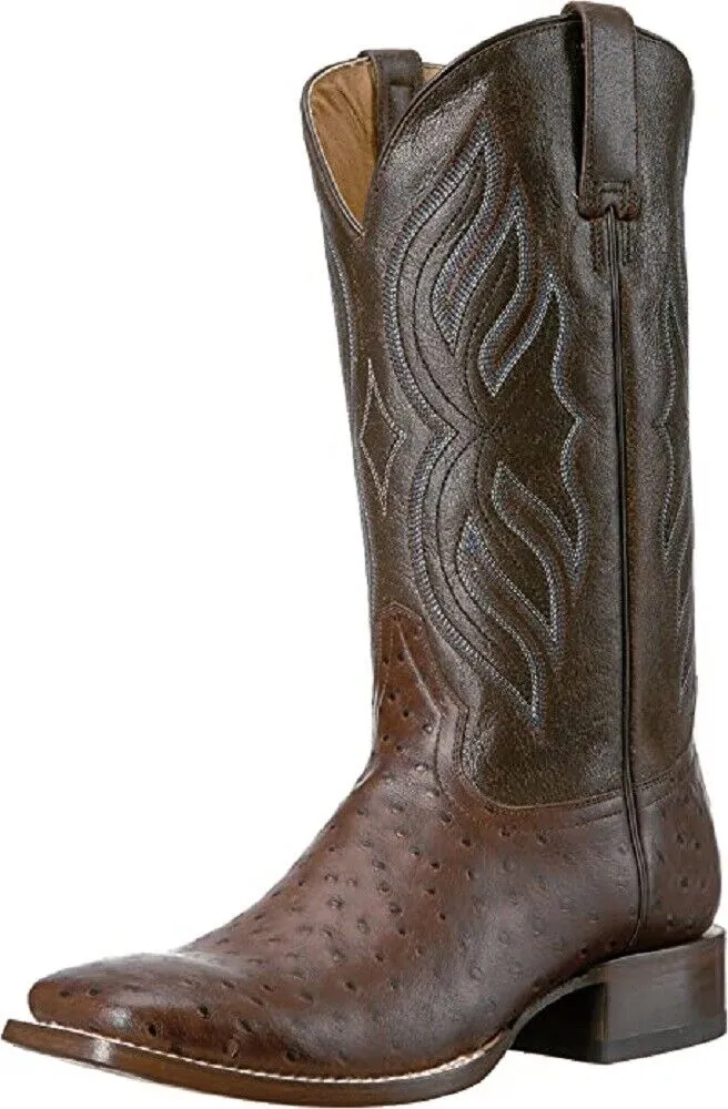 Men's Roper Ostrich 'Big Bird' Western Cowboy Boots