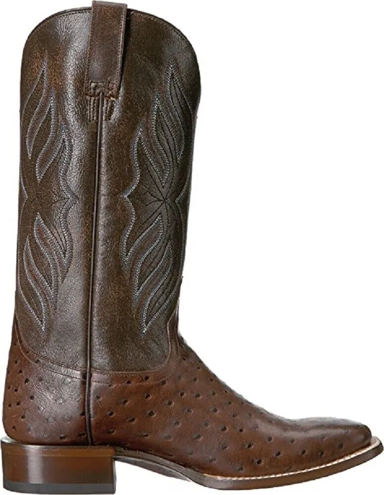 Men's Roper Ostrich 'Big Bird' Western Cowboy Boots
