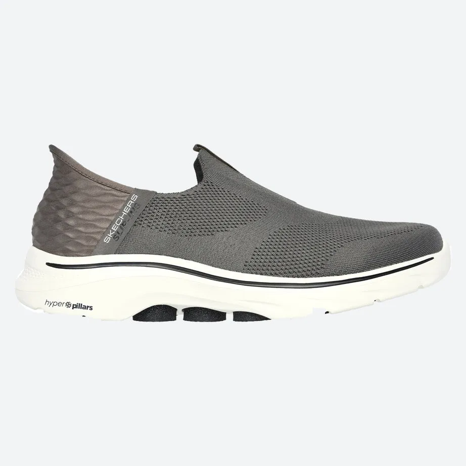 Men's Wide Fit Skechers 216641 Slip-ins Go Walk 7 Easy On 2 Trainers