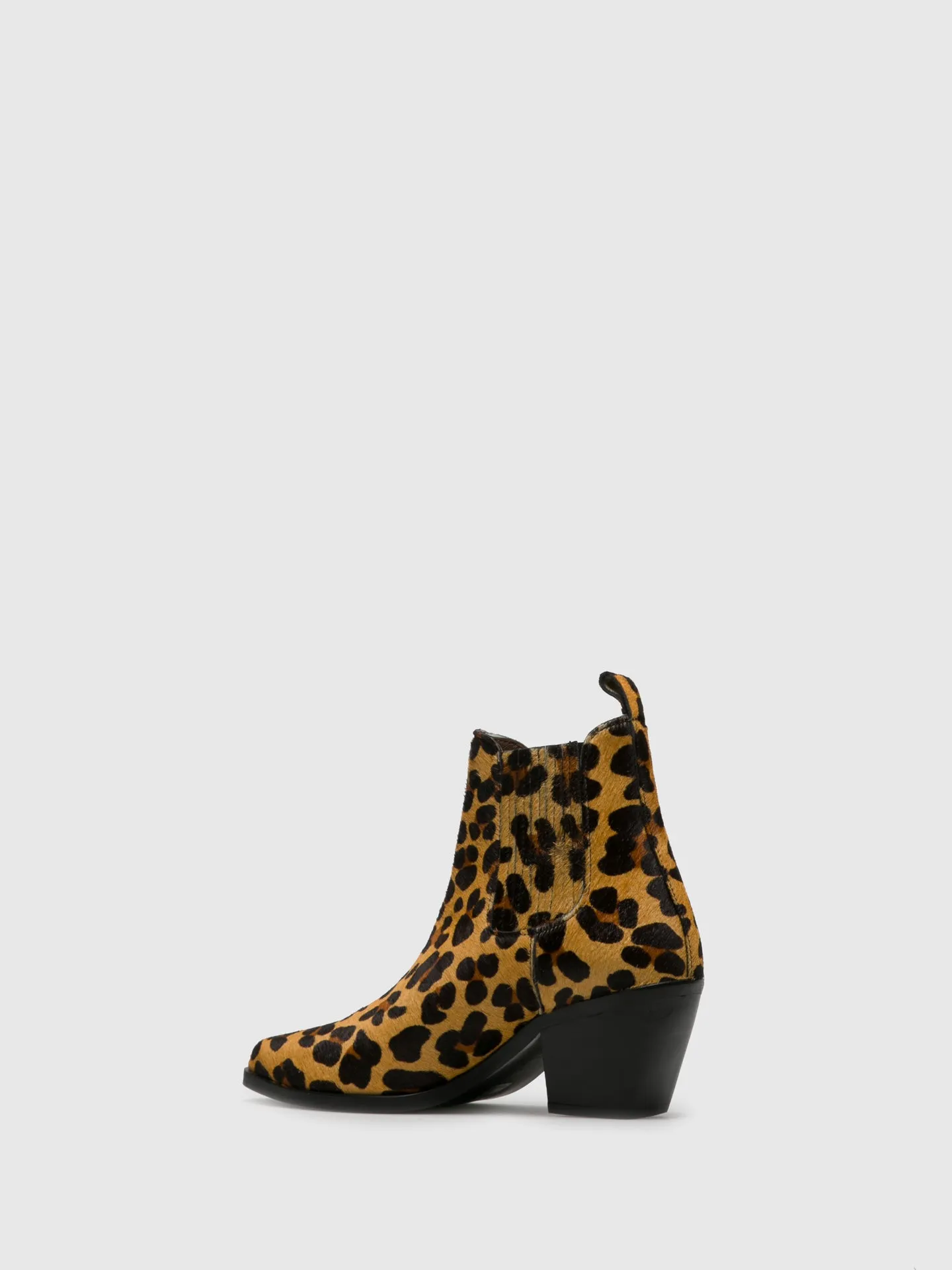 Multicolor Cowboy Ankle Boots