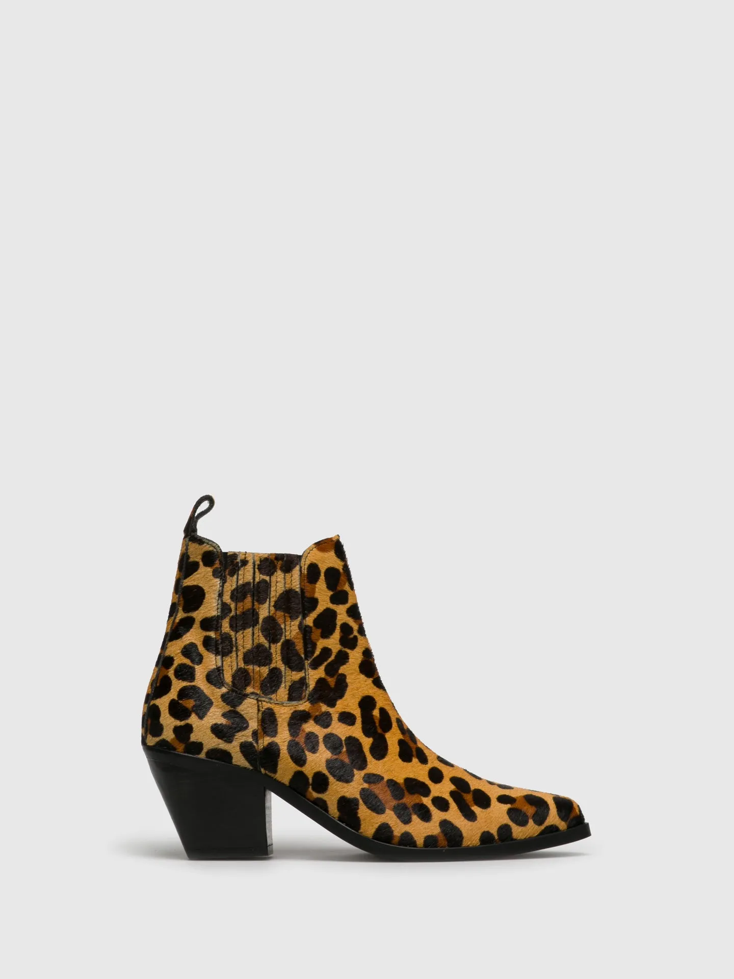 Multicolor Cowboy Ankle Boots