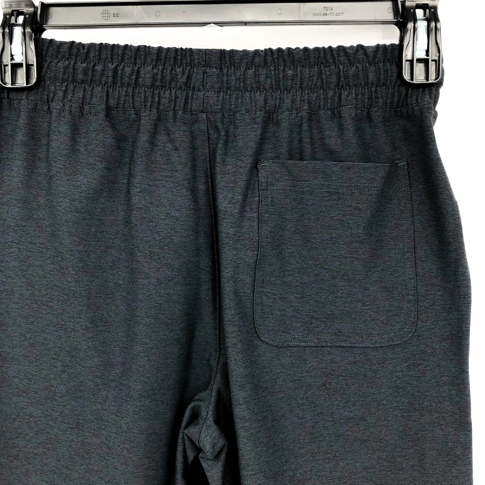 OUTDOOR VOICES Men's Sunday 7" Shorts XS Black Charcoal Athletic NWT