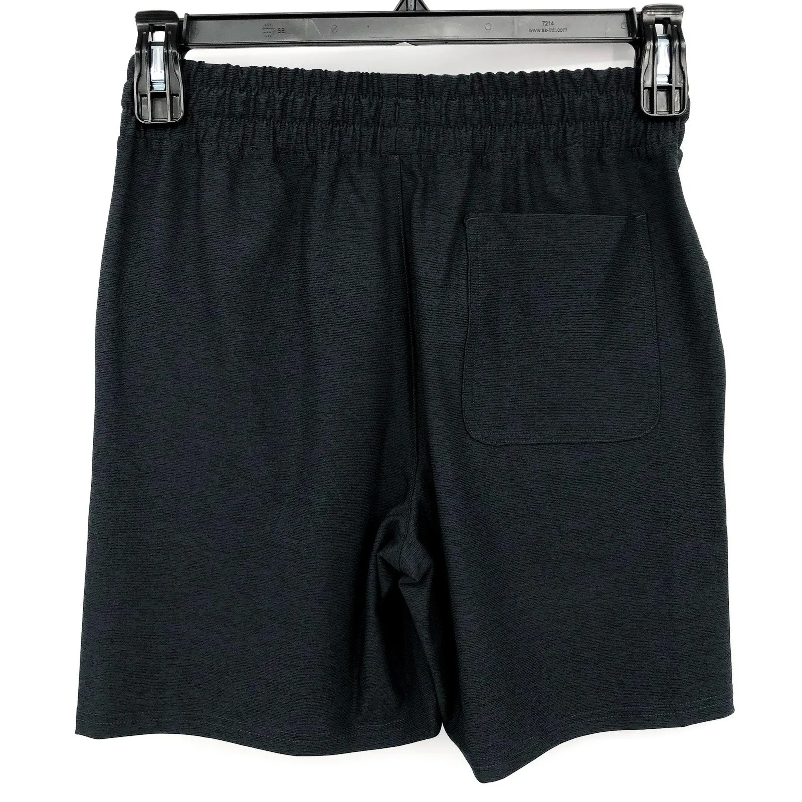 OUTDOOR VOICES Men's Sunday 7" Shorts XS Black Charcoal Athletic NWT