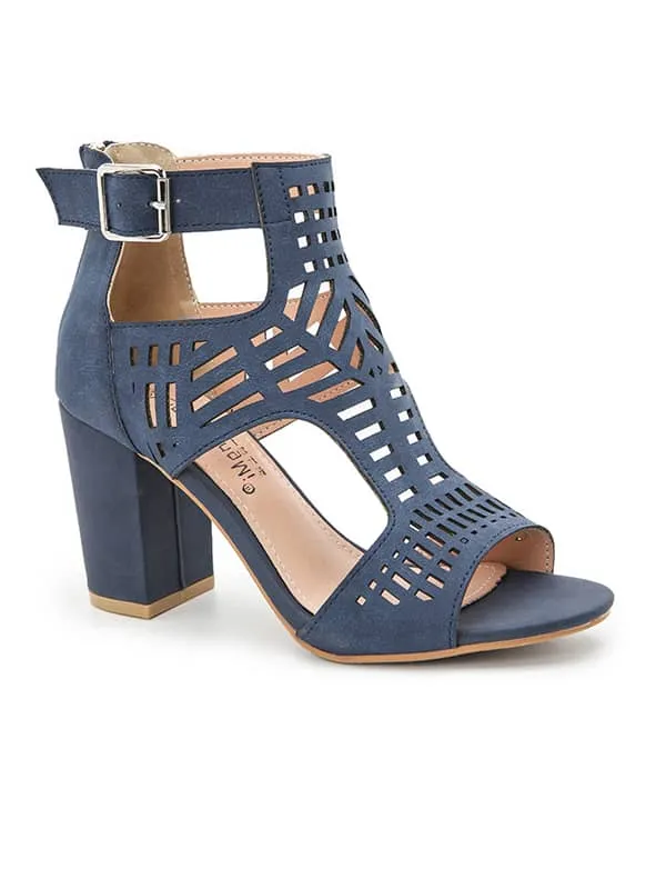 Peep Toe Hollow Out&Sandals