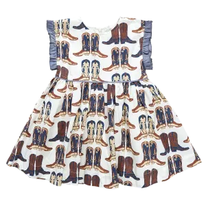 Pink Chicken New York Nell Dress - Cowboy Boots