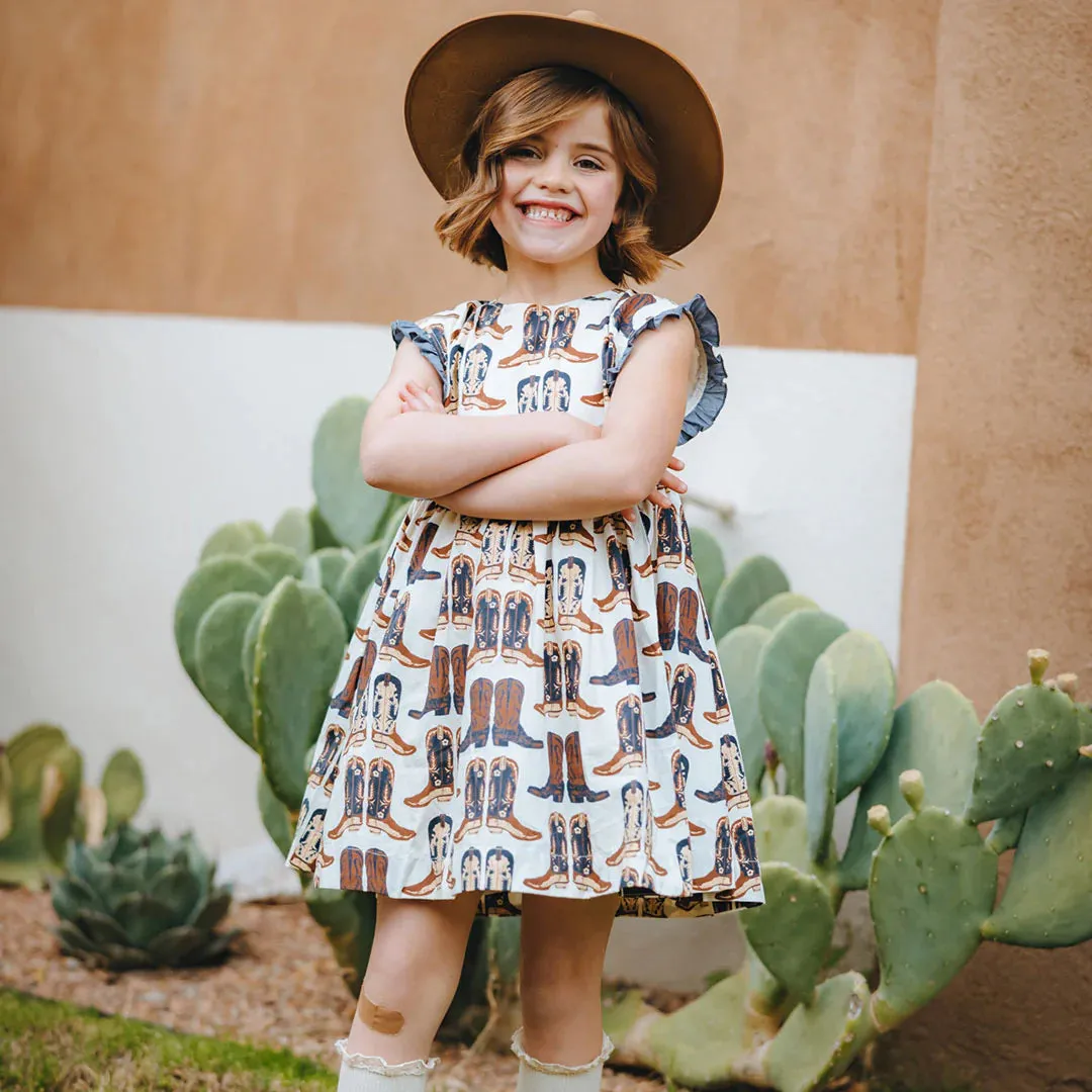 Pink Chicken New York Nell Dress - Cowboy Boots