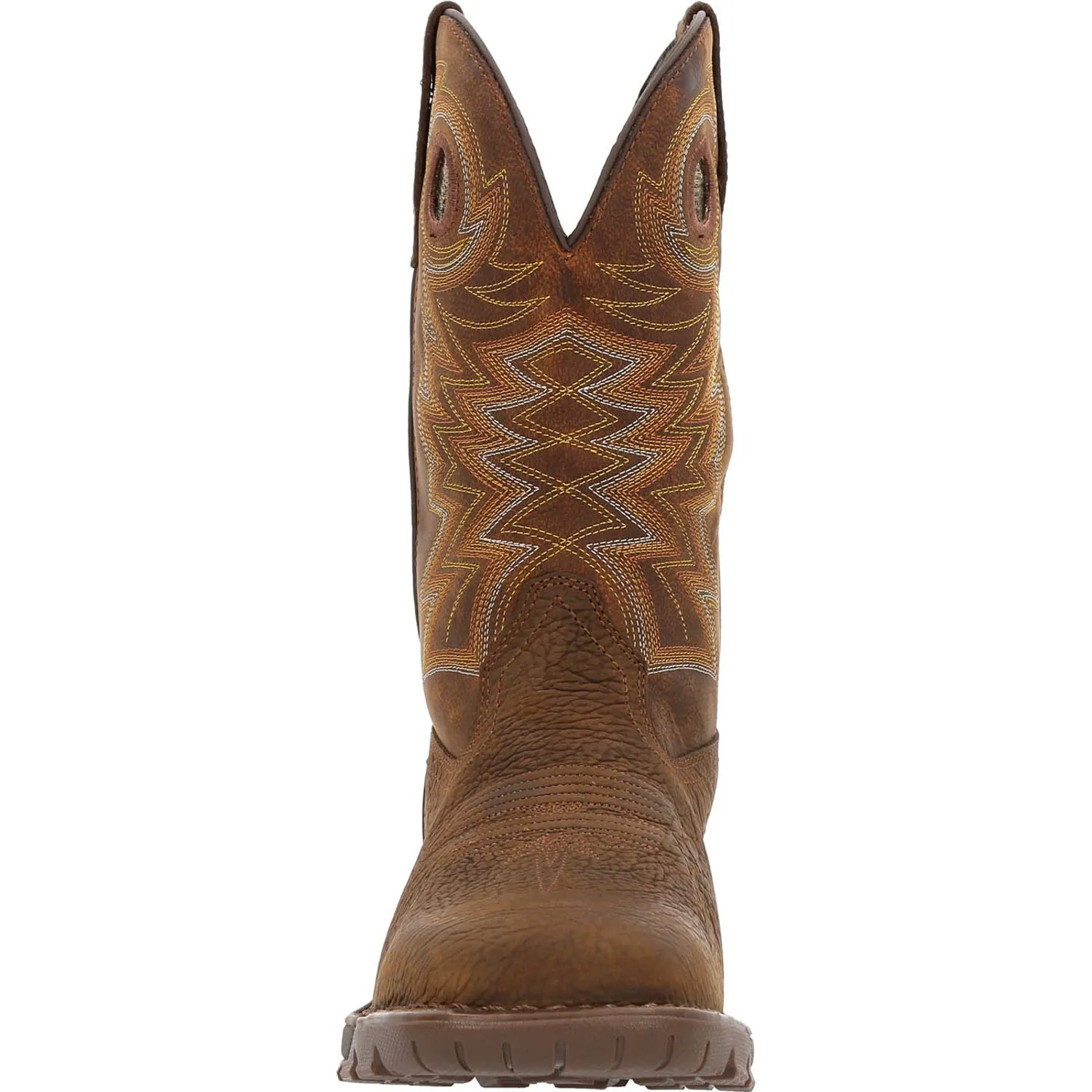 Rocky Mens Brown Leather Legacy 32 WP Western Cowboy Boots