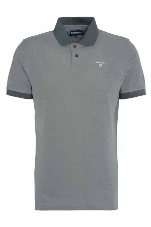 Sports Mix Polo Shirt - Mid Grey