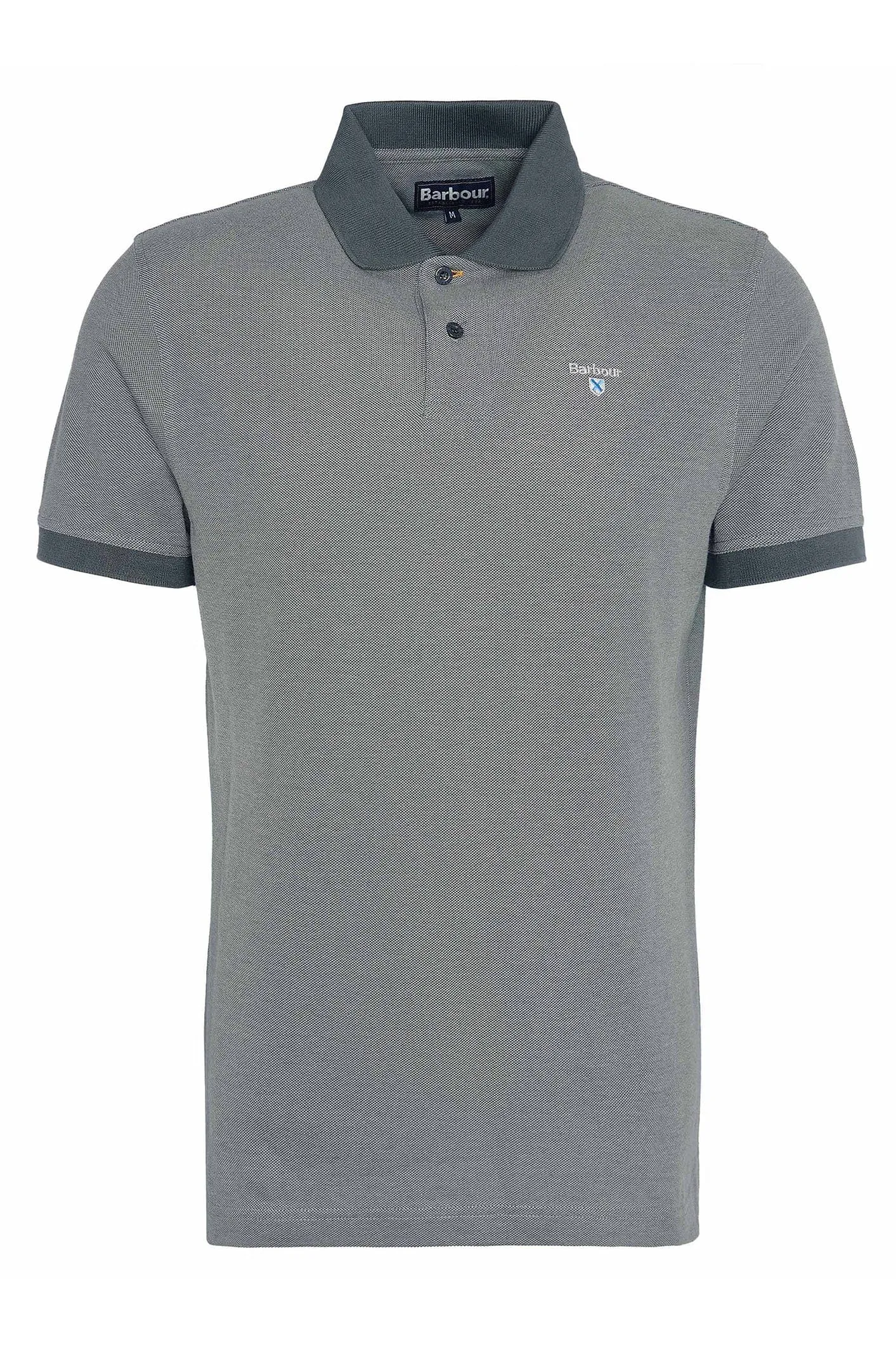 Sports Mix Polo Shirt - Mid Grey