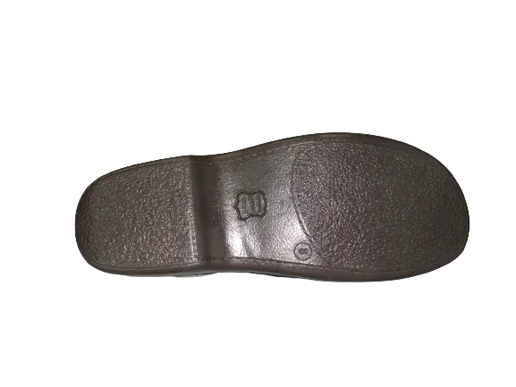 TEGO Black Push In Sandal