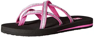 Teva Women's Olowahu Flip Flop Sandal (8 B(M) US / 39 EUR, Pintado Raspberry)