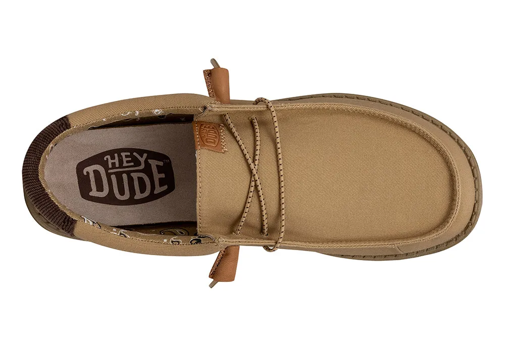 Wally Workwear Moc Toe Slip On HeyDude