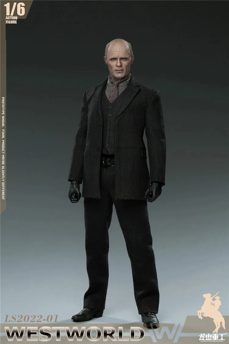 Westworld - The Man in Black - Black Boots (Peg Type)