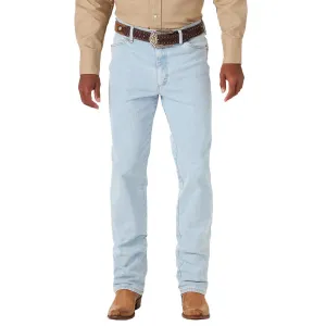 Wrangler Men's Cowboy Cut Slim Fit Active Flex Jeans Bleach