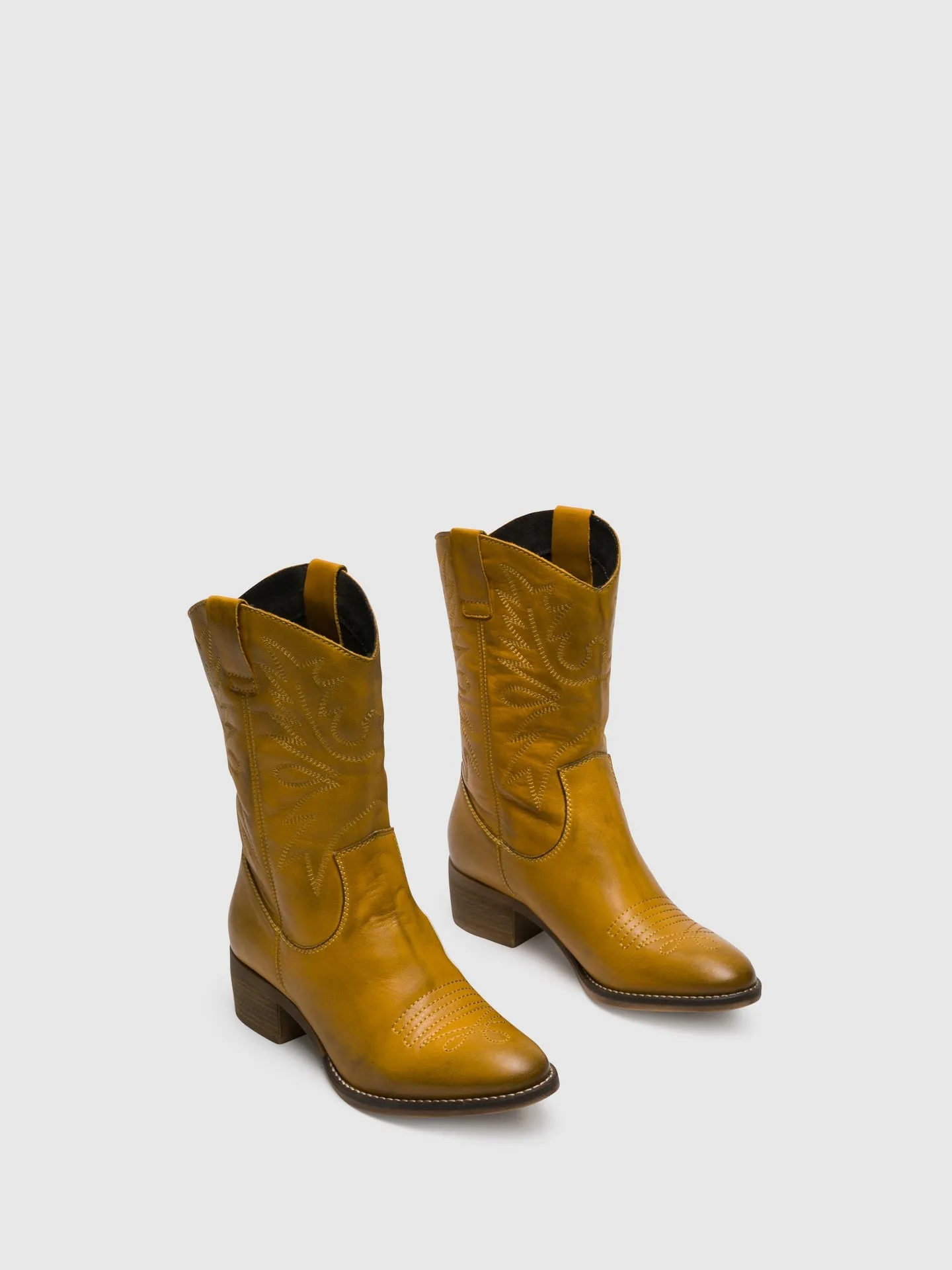 Yellow Cowboy Boots